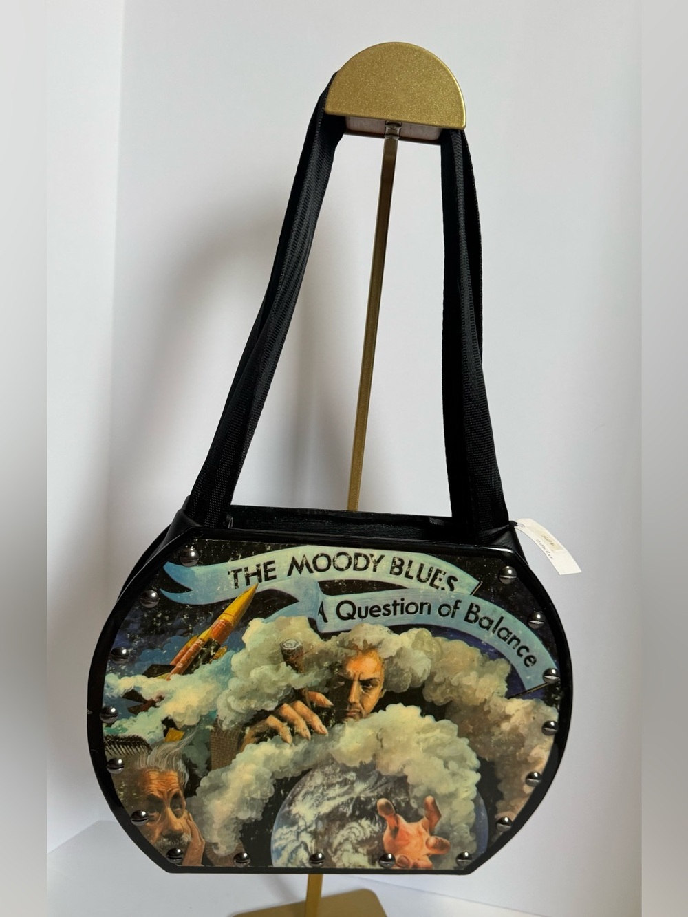 Vintage The Moody Blues "A Question of Balance" Vinyl Record Purse